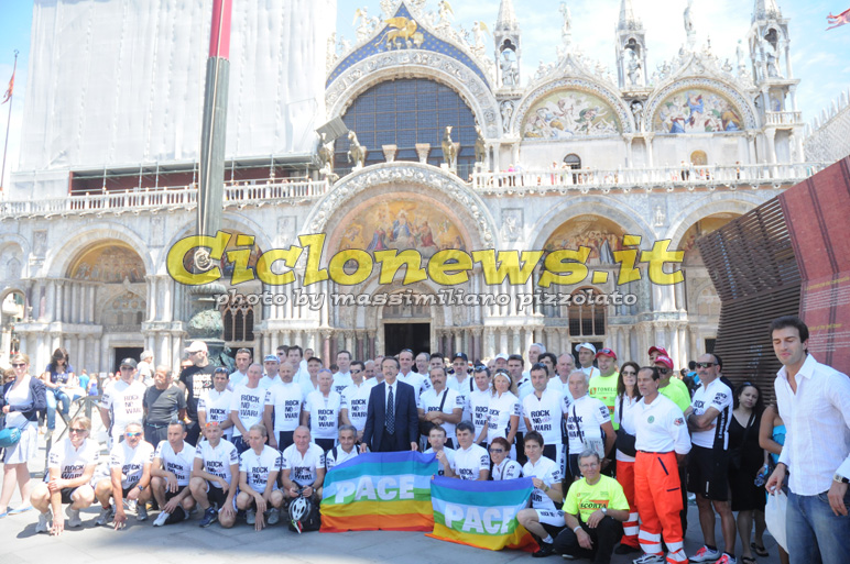 Rock No War - 5 Pedalata per la pace - Partenza da Venezia