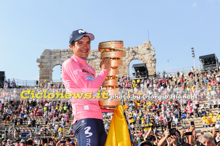 102° Giro d'Italia - Premiazioni finali