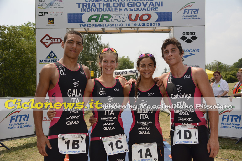 Campionati Italiani Giovanili di Triathlon - Staffetta cat. Junior