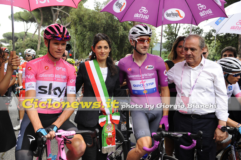 21ª tappa Giro d'Italia 101 - partenza
